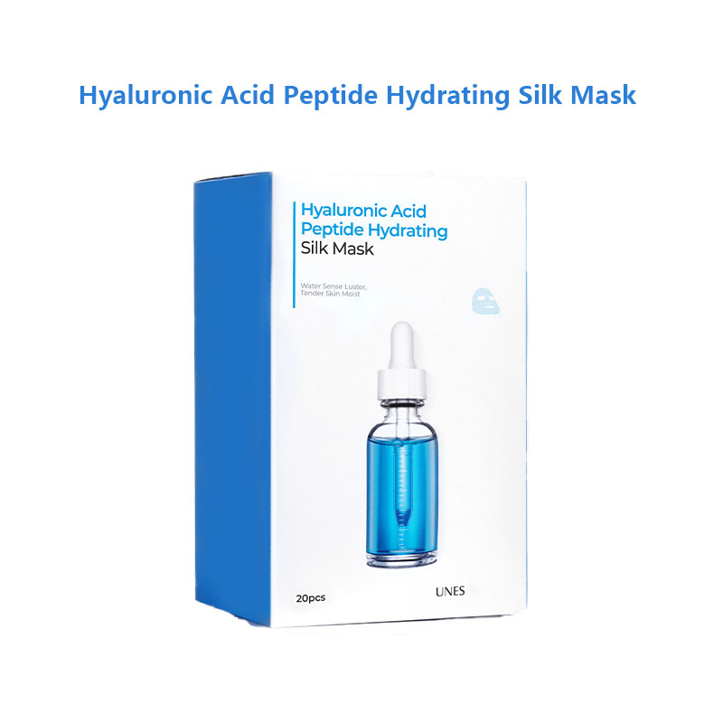 UNES Hyaluronic Acid Peptide Hydrating Silk Mask
