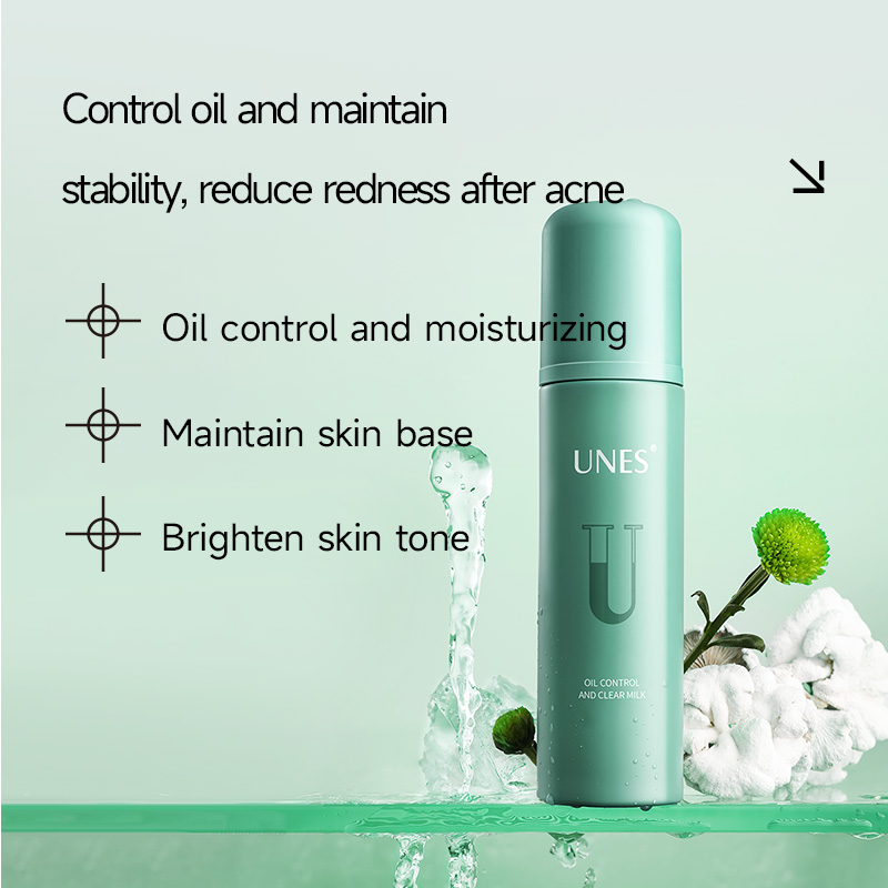 UNES OIL CONTROL AND CLEAR MILK