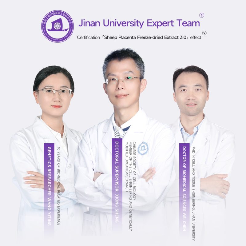 UNES SHEEP PLACENTA TIGHT REPAIR FREEZE-DRIED POWDER SET
