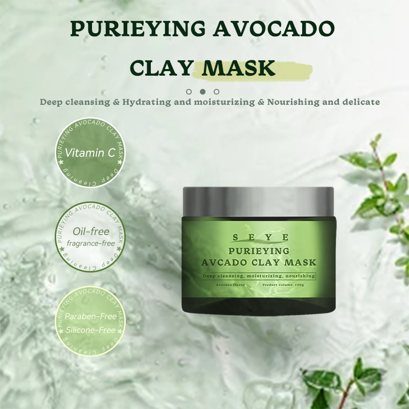 Avocado Oil Clay Mask
