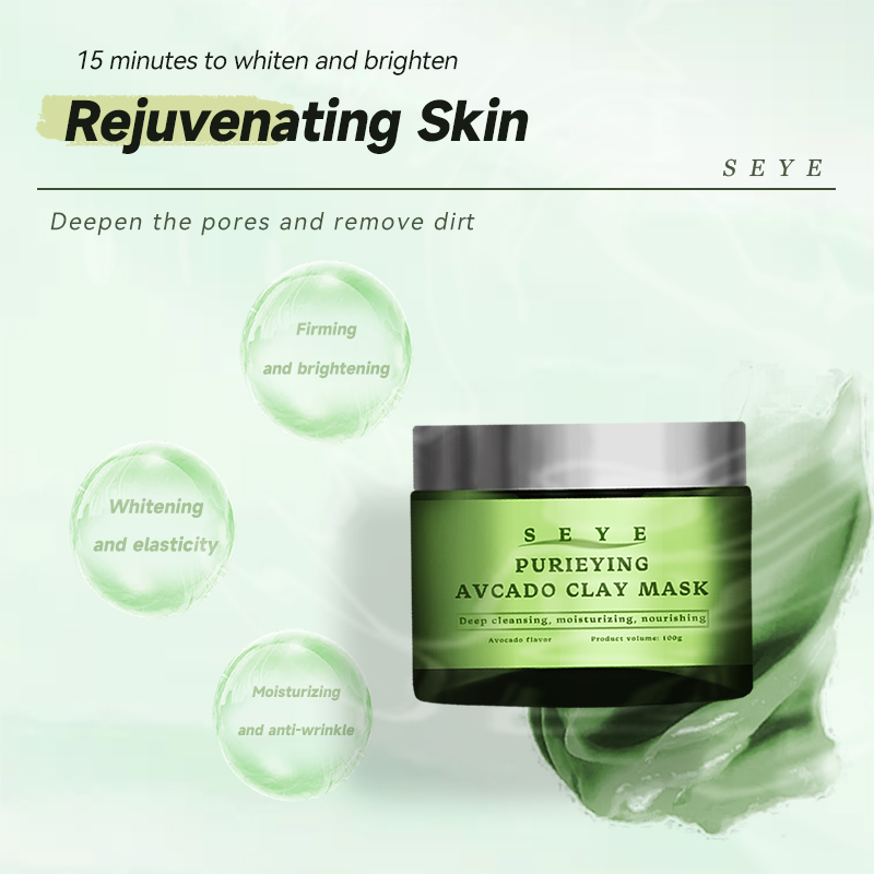 Avocado Oil Clay Mask