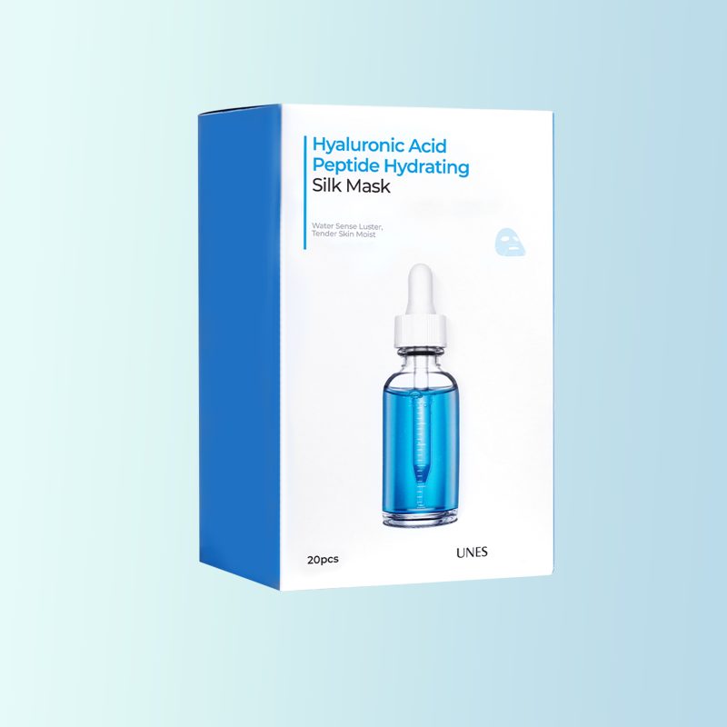 UNES Hyaluronic Acid Peptide Hydrating Silk Mask