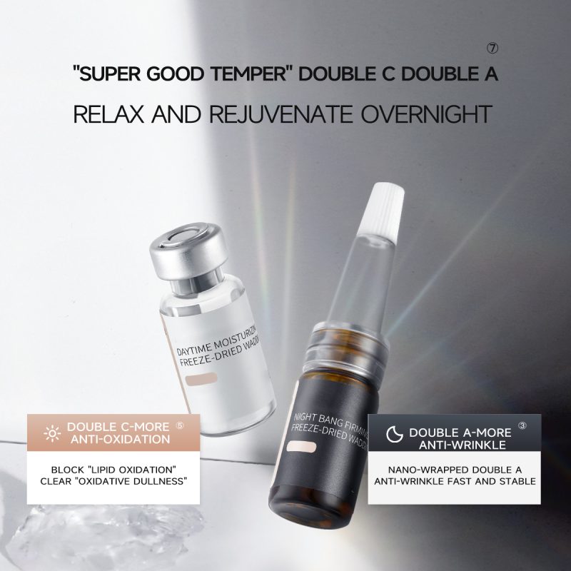 UNES DOUBLE ANTI-REJUNENATION DAY AND NGHT FREEZE-DRIED WADOING SET
