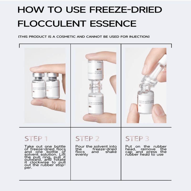 UNES DOUBLE ANTI-REJUNENATION DAY AND NGHT FREEZE-DRIED WADOING SET