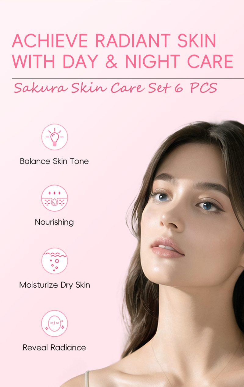 SEYE Sakura 6-piece face care set