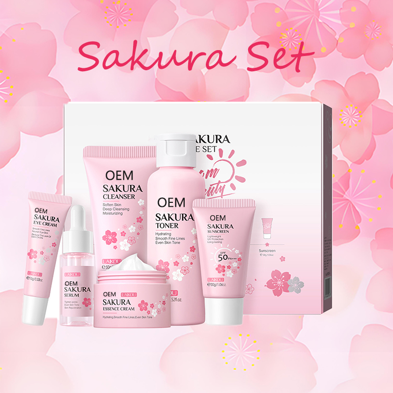 SEYE Sakura 6-piece face care set