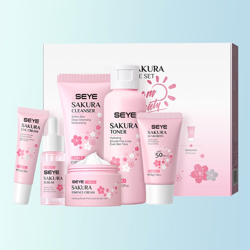 SEYE Sakura 6-piece face care set