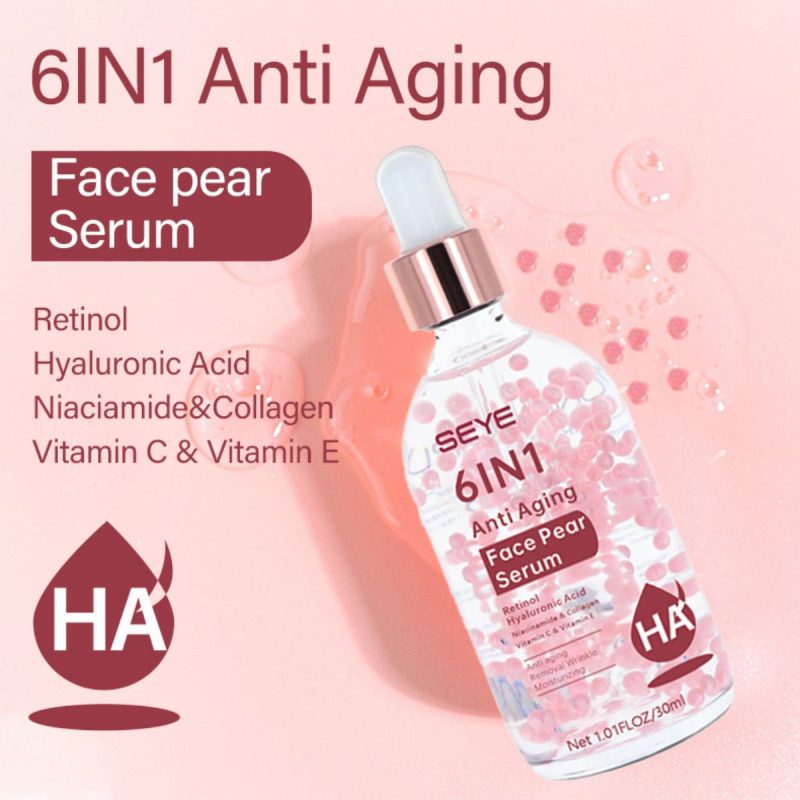 SEYE 6 In 1 Anti Aging Face Pearl Serum