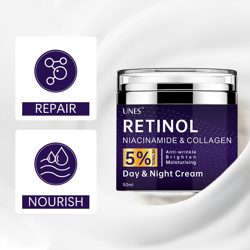 UNES 5% Retinol & Collagen Face Cream