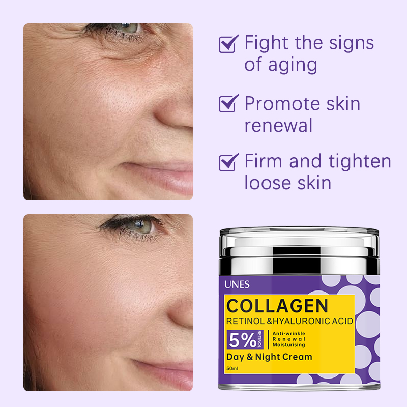 UNES Collagen & Retinol Face Cream