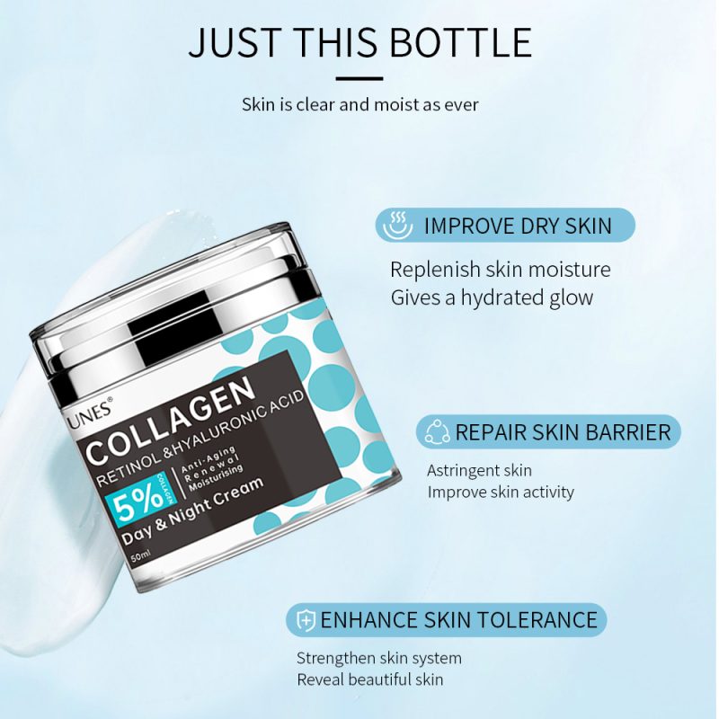 UNES Collagen & Retinol Face Cream