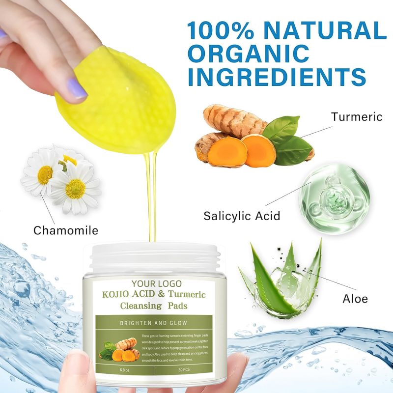 SEYE Kojic Acid & Turmeric Cleanser Pads
