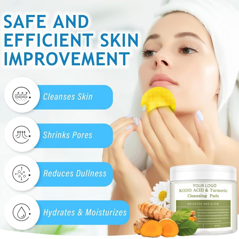 SEYE Kojic Acid & Turmeric Cleanser Pads