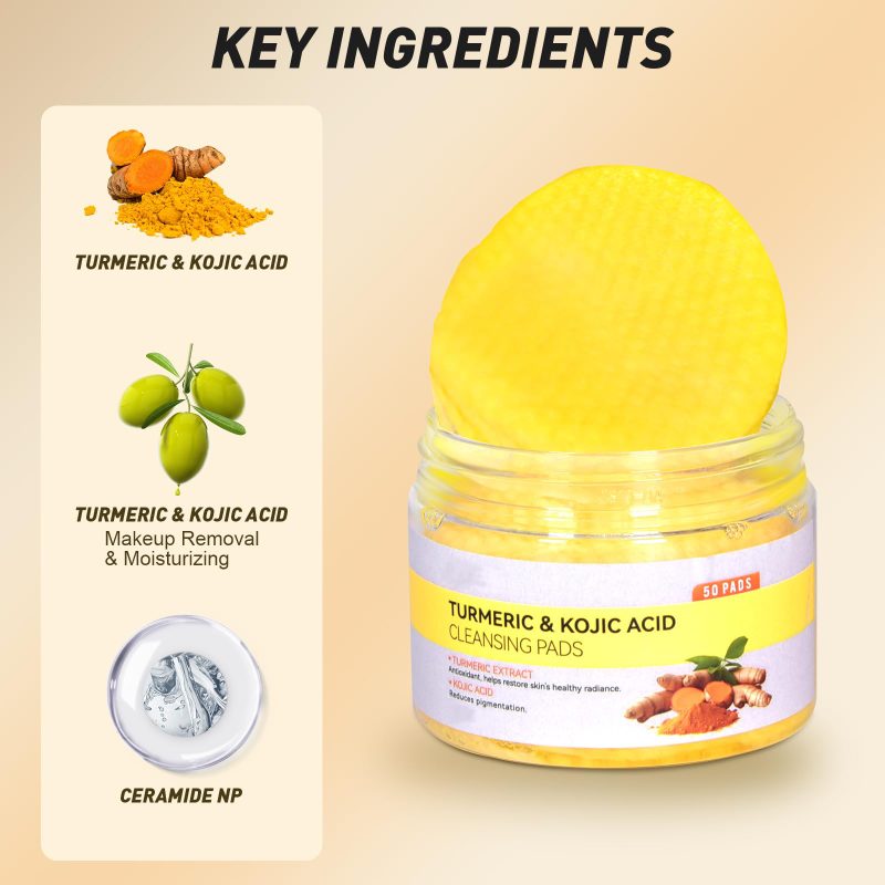 SEYE Kojic Acid & Turmeric Cleanser Pads