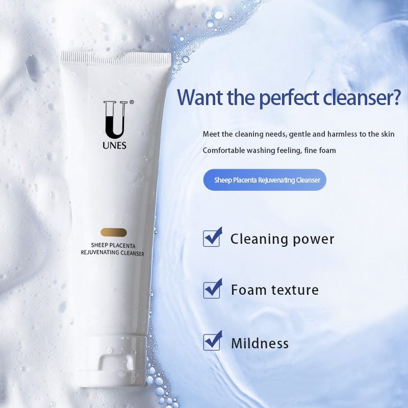 UNES SHEEP PLACENTA REJUVENATING CLEANSER